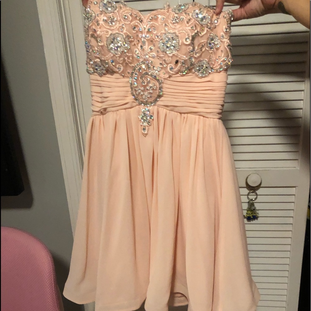 Strapless dress